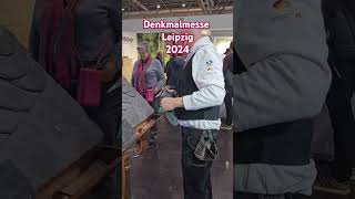 Altdeutsche Deckung mit Schieferkehle auf der Denkmalmesse in Leipzig [upl. by Nifled396]