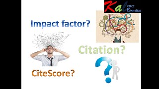 What is the impact factor impact factor citation cite score SNIP SJR [upl. by Vesta]