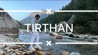 A day at Tirthan Valley doing nothing…tirthanvalley relaxing life jibhi roadtrip delhi enjoy [upl. by Maddis]