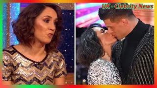 Strictly star Janette Manrara makes savage jibe at Aljaz Skorjanec on live TV [upl. by Imena]