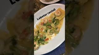 Lobster ravioli hit every time 🦞trending foodie food [upl. by Ahcatan]