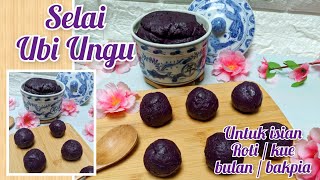 Selai dari Ubi Ungu buat isian Roti amp moon cake [upl. by Sartin]