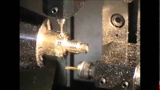 FUNCIONAMIENTO DE UN TORNO CNC [upl. by Canty]