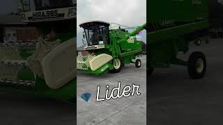 New model Hira 985 💯 farming hira combine combineharvester action [upl. by Ahsima]