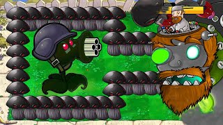 Doom Gatling vs 999 Giga Gargantuar vs Dr Zomboss  Plants vs Zombies Battlez [upl. by Brosy]