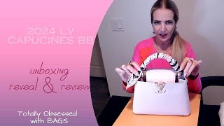 Luxurious Louis Vuitton Capucines BB Bag Unboxing amp Review [upl. by Nonnaer]