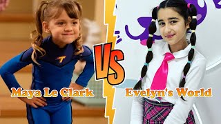 Maya Le Clark Chloe Thunderman VS Evelyns World Transformation 2024 ★ From Baby To Now [upl. by Adamok]