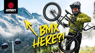 Riding This Full Sus BMX In The Alps Was A Bad Idea Here’s What Happened [upl. by Aner260]