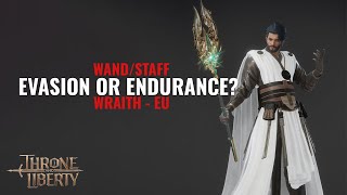 Evasion vs Endurance Which Stat is Best for Healers in Throne and Liberty StaffWand [upl. by Nomi]