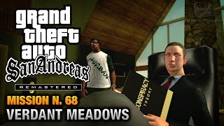 GTA San Andreas Remastered  Mission 68  Verdant Meadows Xbox 360  PS3 [upl. by Livia500]