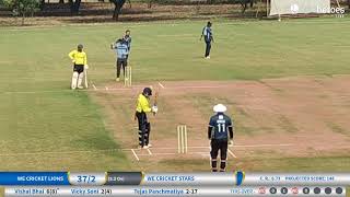 Live Cricket Match  We Cricket Lions vs We Cricket Stars  15Nov24 1136 AM 22  We Cricket Vals [upl. by Kong]