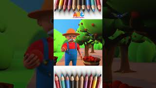 Colors Song For Kids shorts nurseryrhymes kidssong hooplakidz [upl. by Nywled]