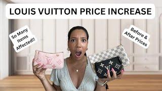 Louis Vuitton Price Increase July 2024 [upl. by Mercuri]