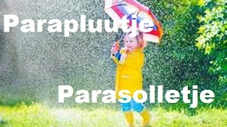 Parapluutje parasolletje  Kinderliedje [upl. by Wally628]