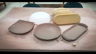 Three Easy Ways to Drape Mold Clay Slabs with an Added Footring [upl. by Alliuqa]