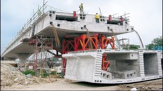 World Amazing Modern Bridge Construction Machines Technology  Biggest Heavy Equipment Working  6 [upl. by Beuthel]