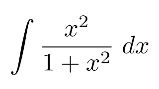 Integral of x21x2 [upl. by Euqor]