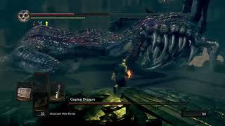 Ds1 sword hilt 0 vs gaping dragon [upl. by Anatniuq818]