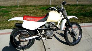 1999 Honda XR100R Looks Ugly But Runs Great [upl. by Marashio]