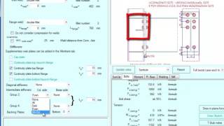 Bolted moment end plate according to BSEurocode method [upl. by Ahseyt]