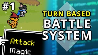 GameMaker Tutorial Turn Based Battles  Part 1 Starting a battle [upl. by Ihtak237]