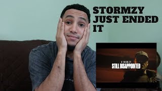 American Reacts to STORMZY  STILL DISAPPOINTED [upl. by Anelrahc]