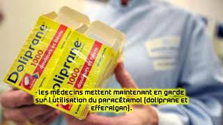 Les médecins mettent maintenant en garde sur l’utilisation du paracétamol Doliprane et Efferalgan [upl. by Foy]