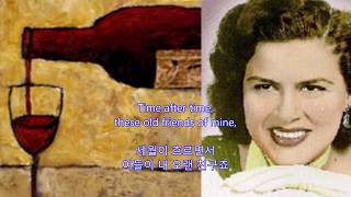 A Bottle of Wine and Patsy Cline  Marsha Thornton  with lyrics 영어가사한글번역 [upl. by Bowles505]