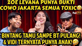 AKU JOMBLO DAN KU BENCI MANTANKU 🤬😝 ZOE LEVANA😍 VIDI  PODHUB  PODCAST [upl. by Arikahc]