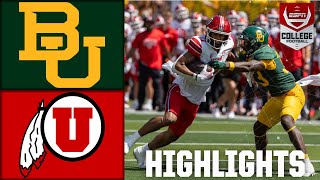 Utah Utes vs Baylor Bears  Full Game Highlights [upl. by Nyrak308]