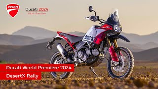 Ducati World Première 2024  DesertX Rally  Race Wilder [upl. by Aroda]