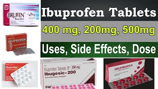 ibuprofen tablets ip 400 mg 200 mg uses  ibuprofen and paracetamol  Uses Side effects Dosage [upl. by Gingras]