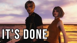 IT FINALLY ENDED Resident Evil 4 Remake [upl. by Yrahk]