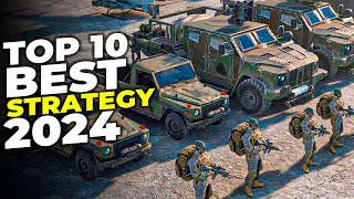 Top 10 BEST Strategy Games for Android amp IOS 2024  Strategy Games Android  RTS games Android [upl. by Cohin]