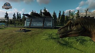 Forgotten Dinosaurs Park Begins  Jurassic World Evolution 2 Sandbox Park [upl. by Silisav426]