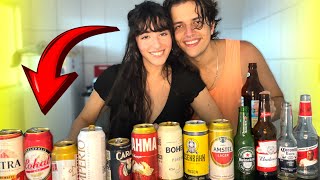 ASMR PROVANDO TODAS CERVEJAS do MERCADO 🍺 samiiasmr [upl. by Bara]