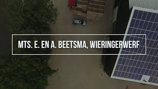 Montage 231 zonnepanelen bij MTS Beetsma in Wieringerwerf  juli 2016 [upl. by Trixy]