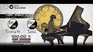 DEEMO Piano Sonata No3 Hard Lv10 10000 All Charming [upl. by Malca533]