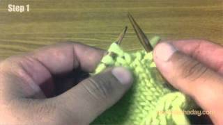 How to Knit the Slip Slip Knit SSK Decrease [upl. by Colis]