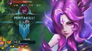 Wild Rift Xayah quotPentakillquot in Season 12  I Got Pentakill on Xayah with This Build  Pro Builds [upl. by Aryan728]