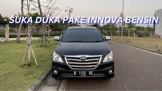 TOYOTA KIJANG INNOVA G BENSIN MATIC 2014 MESIN SUPER HALUS DAN BUKAN MOBIL CAPE [upl. by Gile]