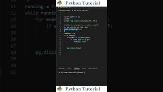 Drawing Rectangles In Pygame  Python Tutorial [upl. by Kasper]