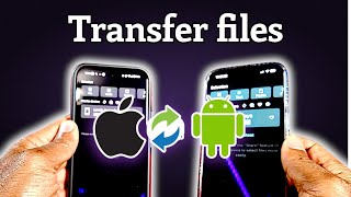 Android to iPhone The Easiest Free Way to Transfer Files 🚀📱 [upl. by Rogerio]