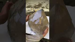 Huge quartz 64kg crystals crystalshop crystalstone quartz gemstone quartzcrystals [upl. by Ardell]