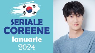 Seriale COREENE care vor apărea în IANUARIE 2024 kdrama seriale filme bts coreea kpop [upl. by Fredra]