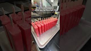 Do YOU LOVE PALETAS Strawberry Con Lecha at The Paleta Bar Las Vegas shorts [upl. by Wiener]