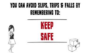 Keep Safe Avoiding Slips trips amp falls [upl. by Eiveneg]