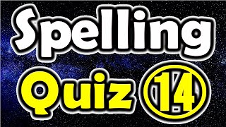 Spelling Quiz 14  ForB English Lesson [upl. by Eelirol]