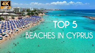 TOP 5 Cyprus Beaches  Ayia Napa and Protaras side [upl. by Aenneea]