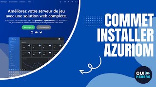 Comment Installer Azuriom sur un hébergement web OuiHeberg [upl. by Yrogreg]